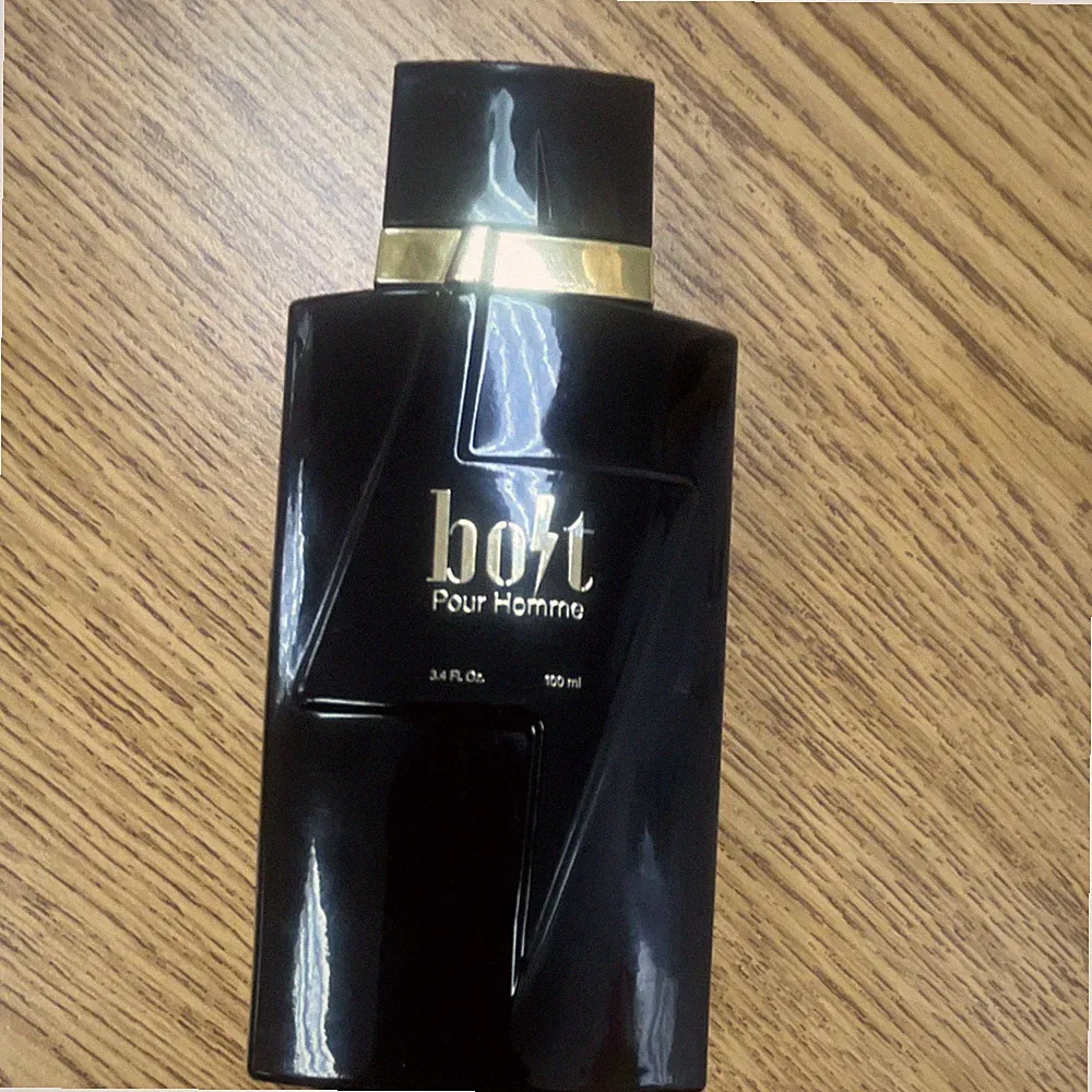 Bolt Pour Homme Eau de Toilette Fragrance for Men 3.4 fl oz 100 ml Black Bottle